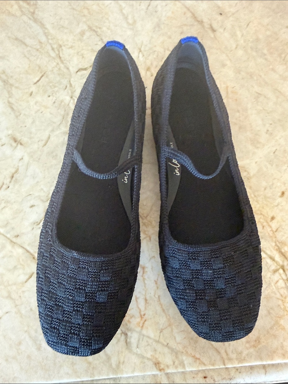 Rothy's Black Max Mary-Jane, Ballet Flats like new